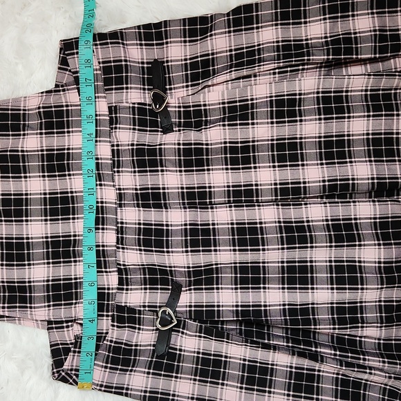 Hot Topic Whimsigoth Dark Academia Plaid Pleated Punk Skirtall Plus Size 1x - Picture 10 of 11